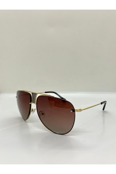 DUNLOP Men's Sunglasses - Kyt.3537 C2, Drop Brown, Glass