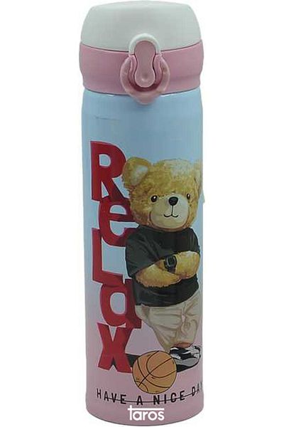 TAROS KIRTASİYE Taros Teddy Flask - 500 ml Capacity