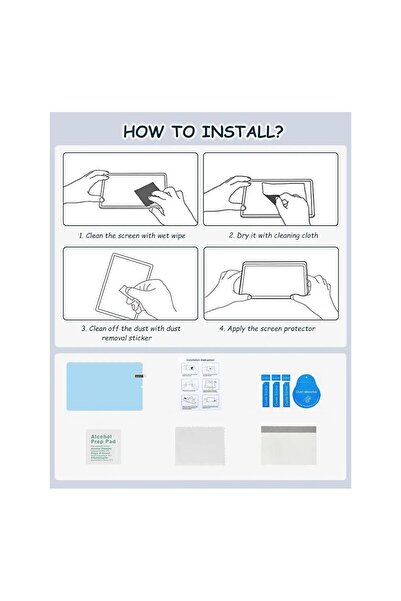 TEKNETSTORE iPad Air 6 11" 2024/2025 M2-M3 Compatible Chip Screen Protector with Paperlike Feel A2902/A2903/A3266