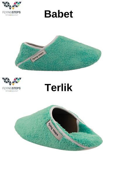 Flyingsteps Γυναικείες παντόφλες εσωτερικού χώρου Bab&Ter Αντιολισθητική σόλα Home Shoes Panduf 8034