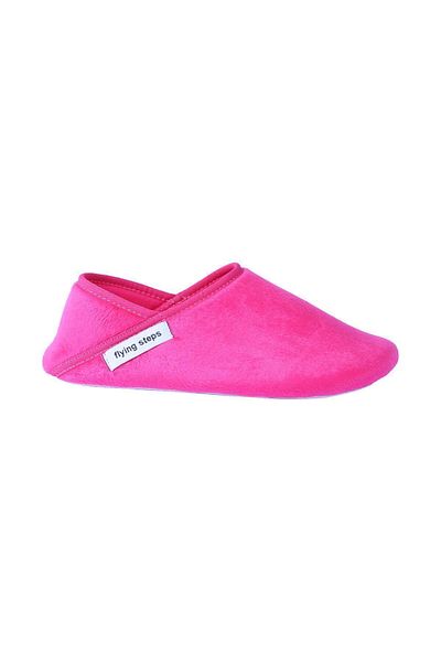 Flyingsteps Papuci de interior Bab&ter cu talpă anti-alunecare pentru femei Pantofi de acasă Panduf 801201