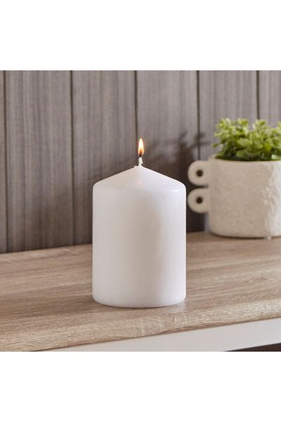 Home Box Luna Pillar Candle - 10x15 cm