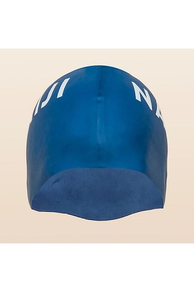 Decathlon Casca de baie din silicon Nabaiji - Model 500, cu Logo / Albastru