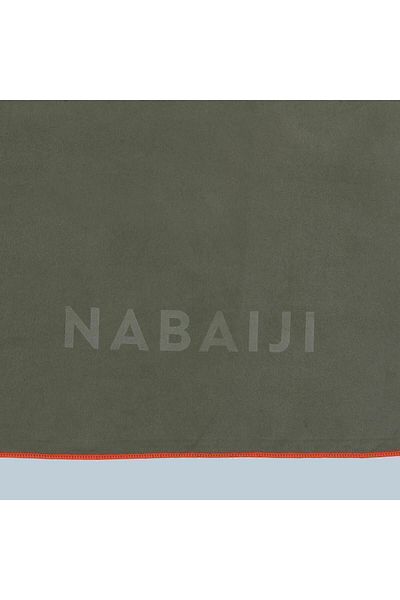 Decathlon Πετσέτα μικροϊνών Nabaiji - Xl - Χακί - 110 X 175 cm