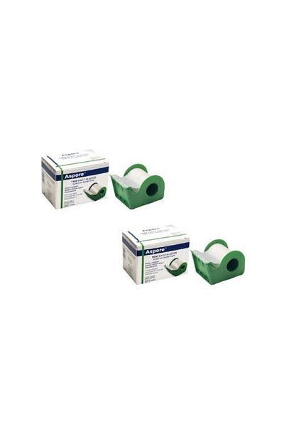 ASPORE فلتر ورق طبي 5 سم × 5 متر 2 قطعة