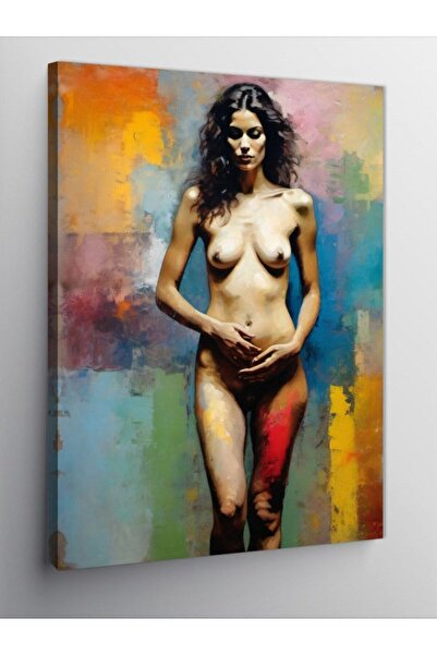 ekart Kanvas Tablo Nü Kadın