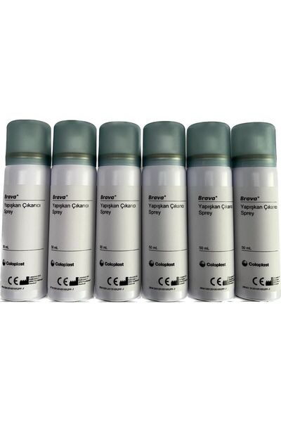 Coloplast Brava Yapışkan Çıkarıcı Sprey 50 Ml X 6 Adet