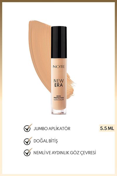 NOTE New Era 60 Deep Beige Skin Protecting Concealer - Moist and Finished under Eye Concealer