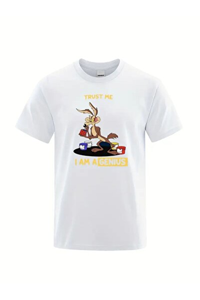 kemdos UNISEX Oversize kroj ROAD Stolni raner CARTOON SNOW Lik SKILI MAJICA