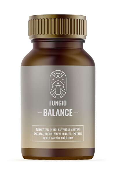 Fungio Hindi Kuyruğu Mantarı Ekstresi, Bromelain ve Zencefil Ekstresi İçeren Takviye Edici Gıda