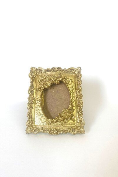 CİYU Polyester Dekoratif Mini Çerçeve Özel Günler Için Vazgeçilmez Altın Vara...