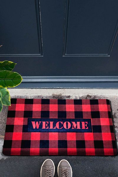 Chilai Home Crossline Special Design Inside and Outside PVC Door Mat