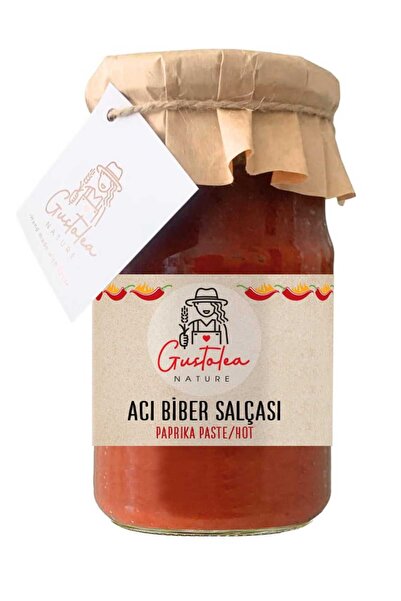 GN Gustolea Nature Ev Yapımı Güneşte Kurutulmuş Acı Biber Salçası (2025 MAHSU...