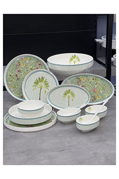 Doğudeko Falcone Lüx Porselen 45 Parça Yemek & Kahvaltı Takımı