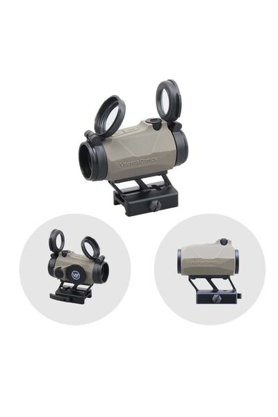 VECTOR OPTICS Maverick-IV 1x20 Mini Reflex Sight SOP RUBBER TAN