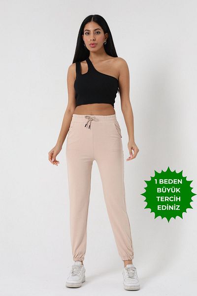 Mogi Butik Ψηλόμεσο γυναικείο φούτερ - εποχιακό, βασικό, δύο κλωστές 3026