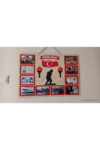 zümren ATATURK CORNER WOODEN PANEL