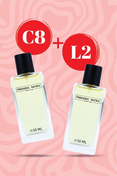 Frederic Patric C-8 50 ML Kadın Parfüm + L-2 50 ML Kadın Parfüm Seti