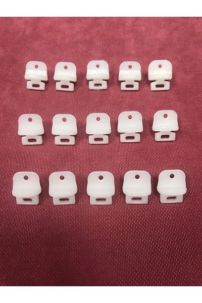 Erdoğanlar Koza Pack of 50 Curtain Lock Stop Button - STOPER