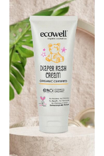 Ecowell Organik Pişik Kremi 110gr (ilaç Saklama Kutusu Hediye)