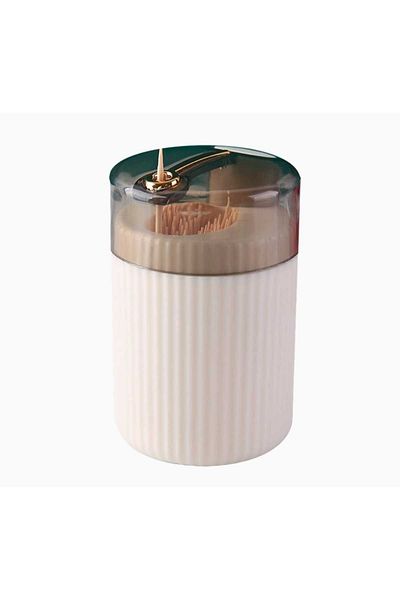 Elit Beige Color Brand Automatic Toothpick Holder - Special Design Decorative