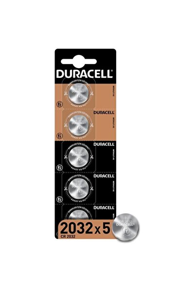 Duracell Özel Cr2032 Lityum Düğme Pil 3v, (CR2032) 5 Adet