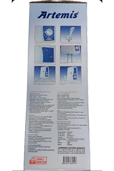 ARTEMİS Artemis Elektrikli Şohben