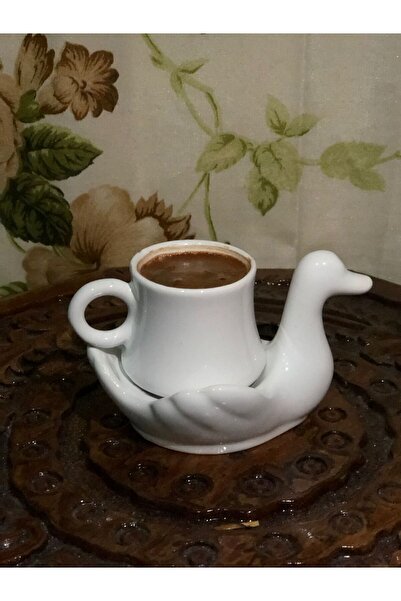 SERAMİK KUĞULU-KAHVE-FİNCANI