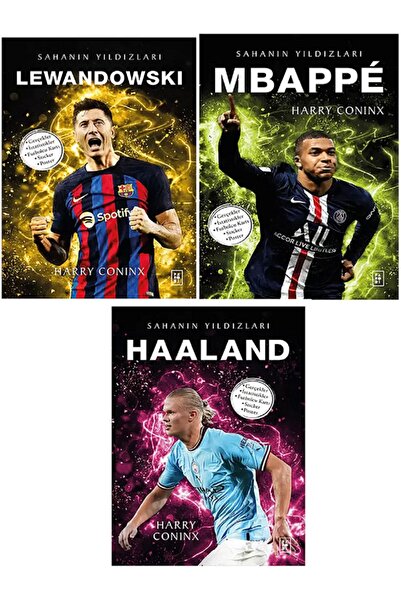 Parodi Yayınları Futbol Sahanın Yıldızları HAALAND - MBAPPE - LEWANDOWSKİ ( P...