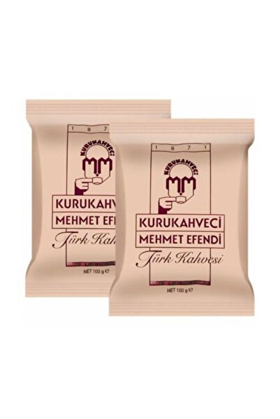 Mehmet Efendi Kurukahveci Mehmet Efendi Turkish Coffee 100 G 2 Pieces