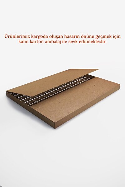 Roomie Home 60x80 Full Aksesuarlı Metal Fotoğraf Askısı Tel Pano Beyaz