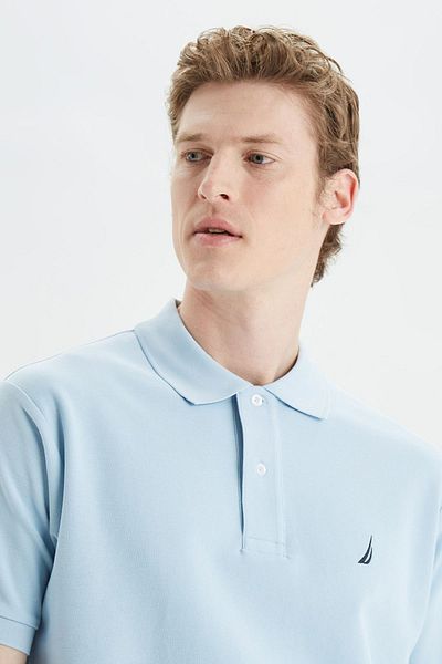Nautica Ανδρικό μπλουζάκι πόλο - Classic Fit, 100% βαμβάκι, με κουμπιά επάνω, K35000T 4FS