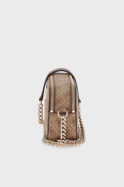 Guess Cross Chain Shoulder Strap Mini Bag with Noelle Logo HWBG7879140LGW BAG HWBG7879140 LG