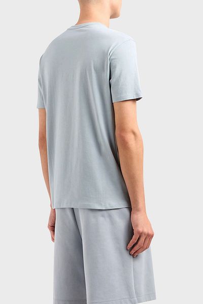 Armani Exchange Ανδρικό μπλουζάκι με λαιμόκοψη βαμβακερή κανονική εφαρμογή 3DZTBF ZJ3VZ 1947