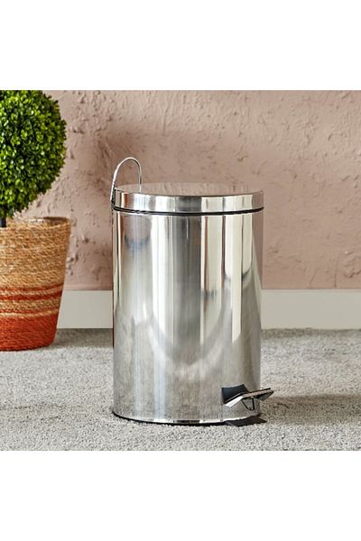 Home Box Tamara Stainless Steel Pedal Bin - 12 L