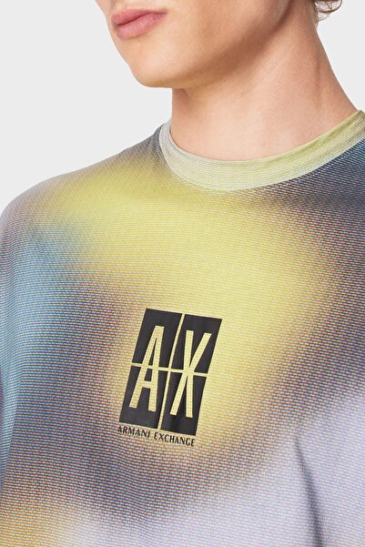 Armani Exchange Βαμβακερό Relaxed Fit T-shirt Ανδρικό T-SHIRT 3DZMJN ZJH4Z 7600
