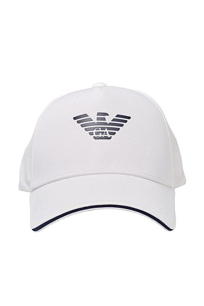 Emporio Armani Logo Printed 100% Cotton Hat Men's Hat 627920 Cc990 41510