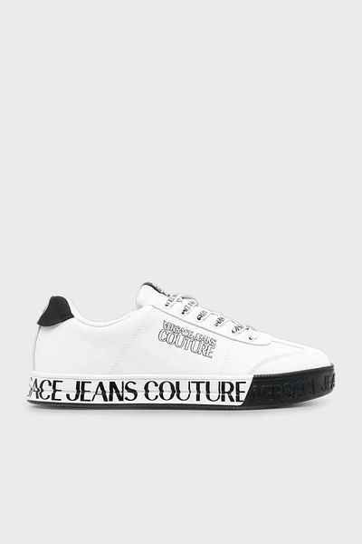 Versace jeans white shoes on sale