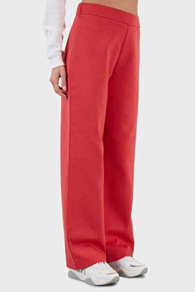 Emporio Armani Regular Fit Elastic Waist Band Closable Slit Trousers Women's Trousers 3l2p6c 2