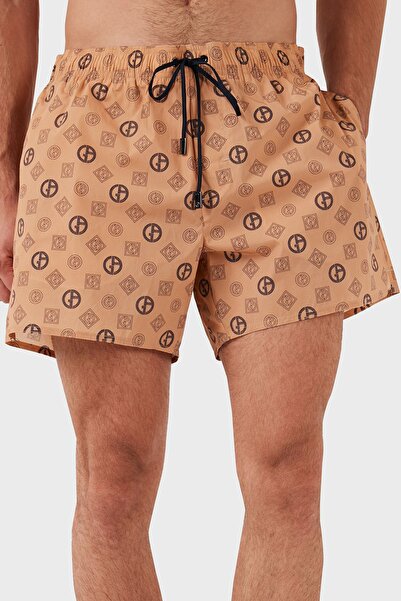 Giorgio Armani Logolu Belden Bağlamalı Cepli Mayo Short Erkek MAYO SHORT 2003...
