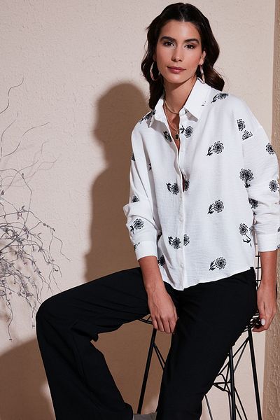 Lela Cămașă Floral Regular Fit CAMISA67044532S4