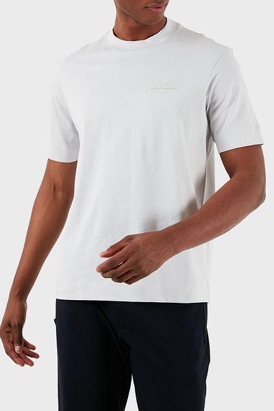 Emporio Armani Tricou cu decolteu rotund 100% bumbac, cu croiala normala, pentru barbati 3D1TH3 1JOCZ 06H9