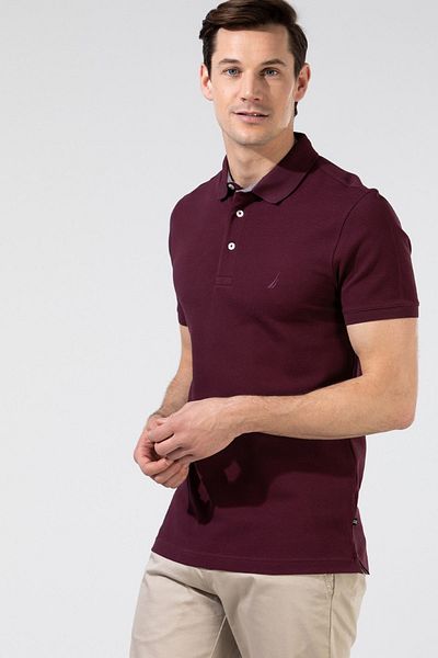 Nautica Pánské Polo tričko – Bavlna, Slim Fit, K35052T 6Wv
