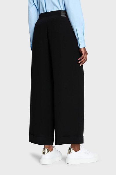 Armani Exchange High Waist Relaxed Fit Wide Leg Trousers PANT 3DYP31 YN1QZ 1200