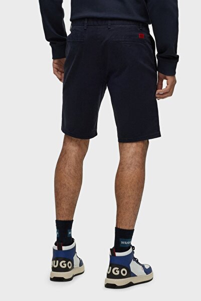 HUGO Pamuklu Normal Bel Slim Fit Chino Short Erkek Short 50471182 405