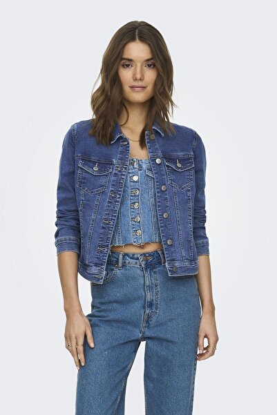 ONLY Jachetă Onlwonder din bumbac, cu ajustare normală, denim JACKET DENIM115243147