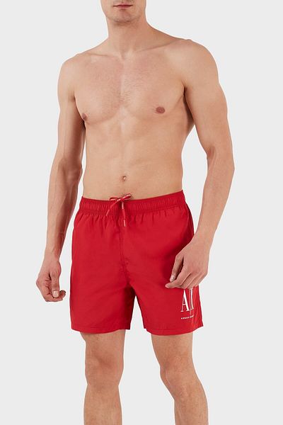 Armani Exchange Μαγιό με λογότυπο με τσέπες Κοντό ανδρικό μαγιό 953034   Κκ623 32574
