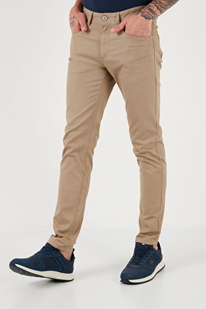 U.S. Polo Assn. U.S. Polo Pamuklu Slim Fit Chino Pantolon Erkek PANTOLON G081SZ0781873679