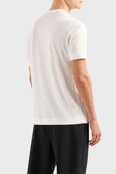 Emporio Armani Мъжка памучна тениска с кръгло деколте, стандартна кройка, EM000009 AF10017 M0007