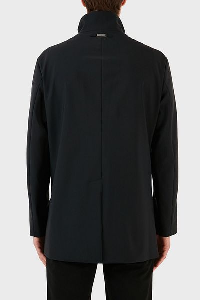 Emporio Armani MeN's TRENch Coat - CottoN BLeNded, StaNd CoLLar, ReguLar Fit TRENch Coat 8N1L81 1NZAZ 0999